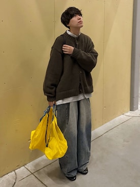 りょうさん（骨格ナチュラル・メンズ・165cm）の秋コーディネート
