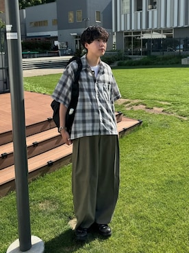 「アイテム（リング）」を使った、りょうさん（メンズ・165cm・20代）の夏コーディネート