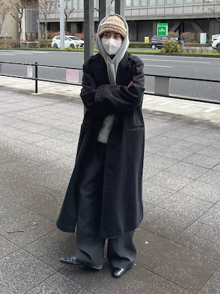 seyto サイズ2 / アウトシームラインロングコート セール】Outseam line long coat / アウトシームラインロングコート