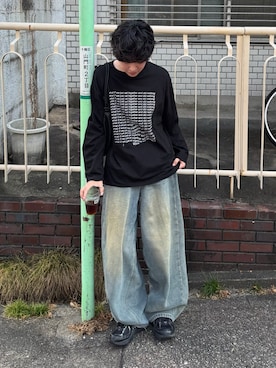 「アイテム（スニーカー）」を使った、りょうさん（メンズ・165cm・20代）の夏コーディネート