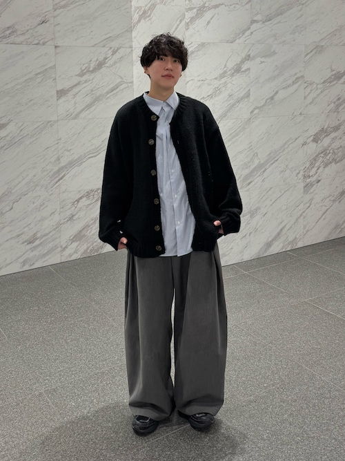 ATON / エイトン】GIZA STRIPE STANDARD SHIRT / ギザストライプ