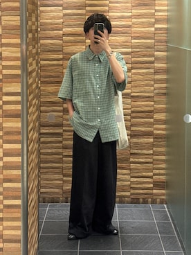 「アイテム（その他シューズ）」を使った、りょうさん（メンズ・165cm・20代）の夏コーディネート