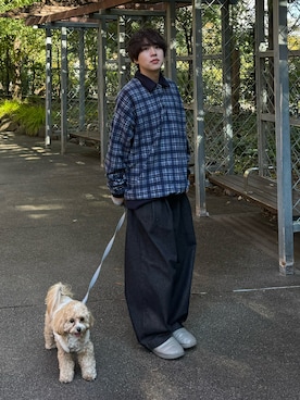 りょうさん（メンズ・165cm）の冬コーディネート