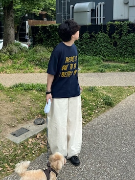 「Berwick1707（バーウィック）のアイテム」を使った、りょうさん（メンズ・165cm）の春コーディネート