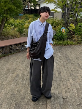 「アイテム（フレグランス）」を使った、りょうさん（メンズ・165cm）の秋コーディネート