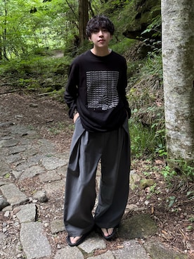 「アイテム（イヤーカフ）」を使った、りょうさん（メンズ・165cm・20代）の夏コーディネート