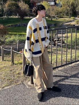 「ONCILY（オンシェリー）のアイテム」を使った、りょうさん（メンズ・165cm）の冬コーディネート