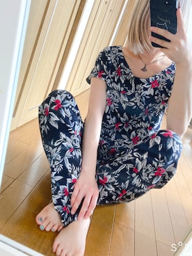 「& by P&D（アンドバイピーアンドディー）のアイテム」を使った、rさん（レディース・154cm）の夏コーディネート