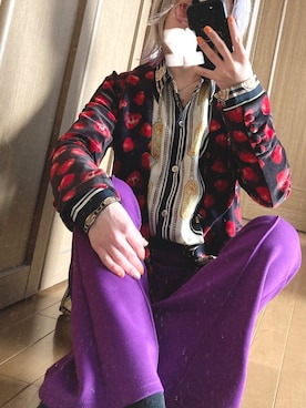 「used mix」｜「アイテム（アクセサリー）」を使った、rさん（レディース・154cm）の春コーディネート