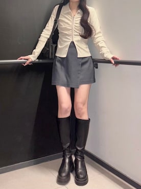 「Heather（ヘザー）のアイテム」を使った、Heatherさん（レディース・152cm）の夏コーディネート