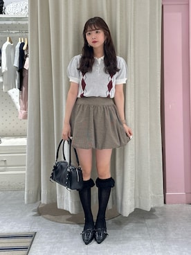 「Heather（ヘザー）のアイテム」を使った、Heatherさん（レディース・161cm）の夏コーディネート