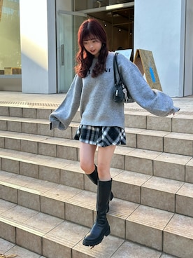 「Heather（ヘザー）のアイテム」を使った、Heatherさん（レディース・161cm）の夏コーディネート