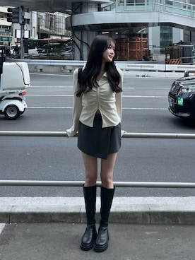 「Heather（ヘザー）のアイテム」を使った、Heatherさん（レディース・156cm）の夏コーディネート