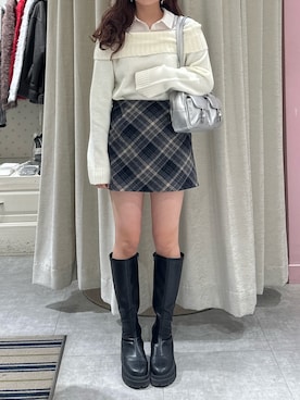 「Heather（ヘザー）のアイテム」を使った、Heatherさん（レディース・161cm）の夏コーディネート