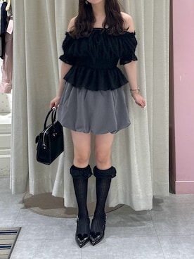 「Heather（ヘザー）のアイテム」を使った、Heatherさん（レディース・161cm）の夏コーディネート