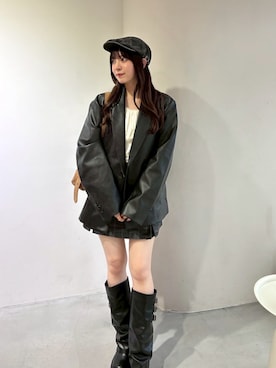 「Heather（ヘザー）のアイテム」を使った、Heatherさん（レディース・160cm）の夏コーディネート
