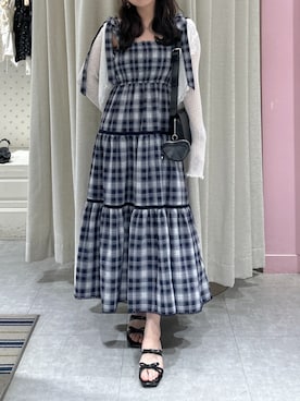「Heather（ヘザー）のアイテム」を使った、Heatherさん（レディース・161cm）の夏コーディネート