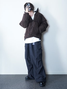 「アイテム（財布/小物）」を使った、TJさん（メンズ・177cm）の秋コーディネート