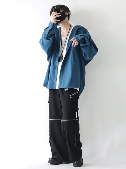 Dolman Shirt Hoodie - ドルマンシャツフーディー（パーカー