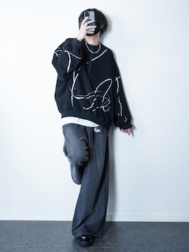 「アイテム（その他）」を使った、TJさん（メンズ・177cm）の秋コーディネート