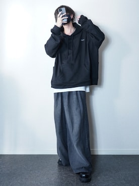 「アイテム（福袋/福箱）」を使った、TJさん（メンズ・177cm）の冬コーディネート