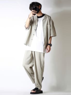 TJさん（メンズ・177cm）の夏コーディネート