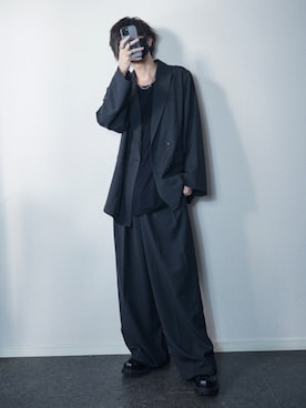 「DOOPZ（ドープス）のアイテム」を使った、TJさん（メンズ・177cm）の春コーディネート