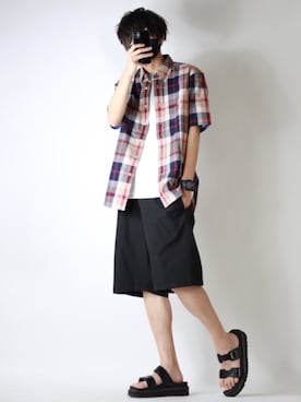 TJさん(メンズ・177cm)の夏コーディネート