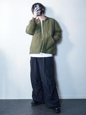 「アイテム（福袋/福箱）」を使った、TJさん（メンズ・177cm）の冬コーディネート