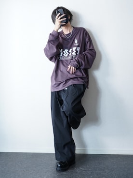 TJさん（骨格ナチュラル・メンズ・177cm）の秋コーディネート
