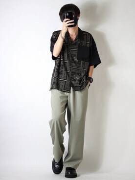 TJさん(メンズ・177cm)の夏コーディネート