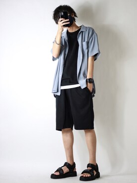 TJさん（メンズ・177cm）の夏コーディネート