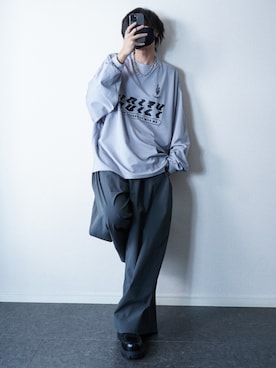 「アイテム（その他）」を使った、TJさん（メンズ・177cm）の秋コーディネート