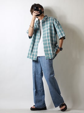 TJさん(メンズ・177cm)の夏コーディネート