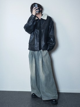 「Classical Origin（クラシカルオリジン）のアイテム」を使った、TJさん（メンズ・177cm）の冬コーディネート