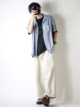 TJさん（メンズ・177cm）の夏コーディネート