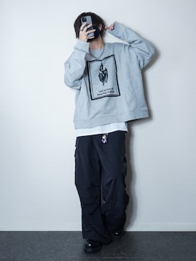 TJさん（骨格ナチュラル・メンズ・177cm）の冬コーディネート