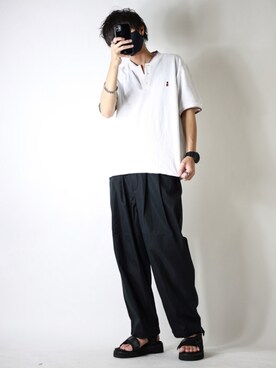 TJさん（メンズ・177cm）の夏コーディネート