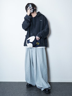 「アイテム（その他）」を使った、TJさん（骨格ナチュラル・メンズ・177cm）の冬コーディネート