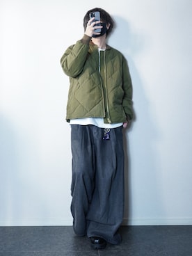 「アイテム（福袋/福箱）」を使った、TJさん（メンズ・177cm）の冬コーディネート