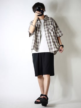 TJさん（メンズ・177cm）の夏コーディネート