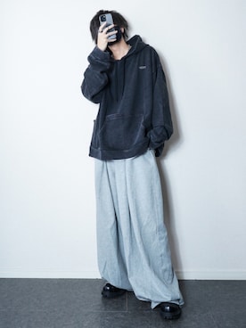 「アイテム（福袋/福箱）」を使った、TJさん（メンズ・177cm）の冬コーディネート