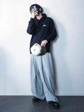 「アイテム（その他）」を使った、TJさん（メンズ・177cm）の秋コーディネート