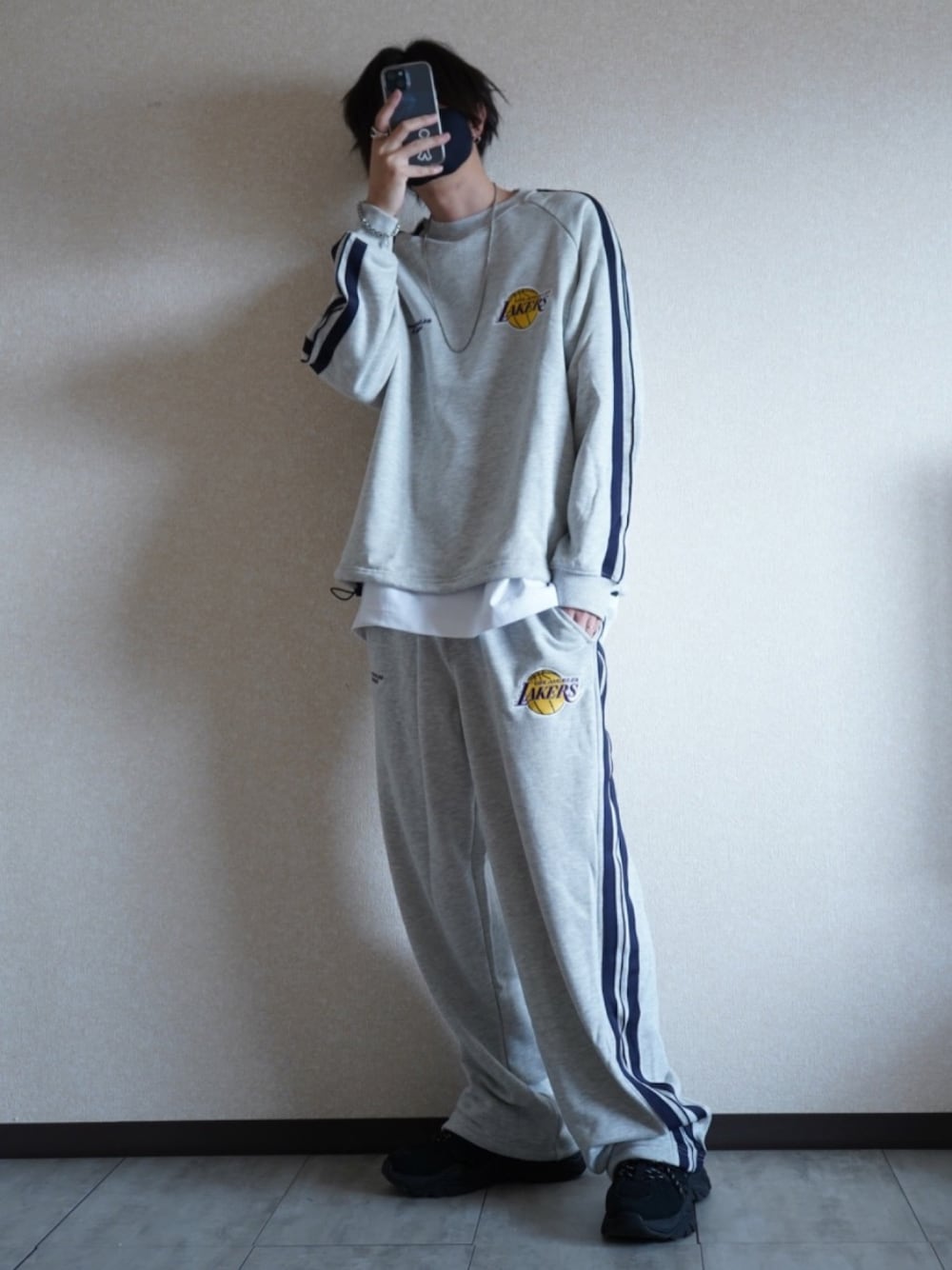 TJ｜NBAのセットアップを使ったコーディネート - WEAR