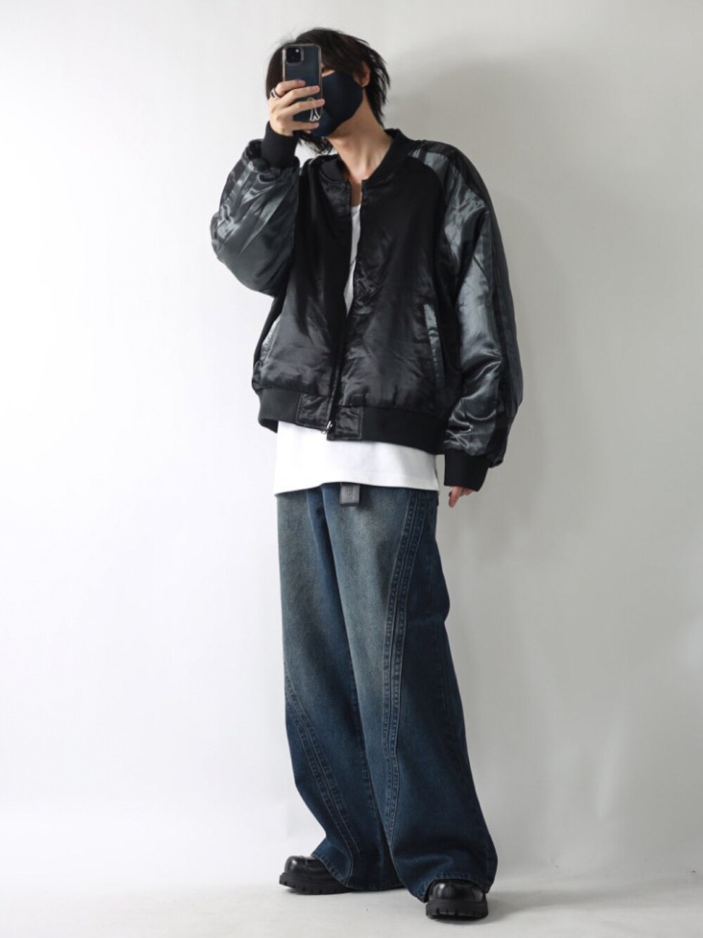 ジャージ 「Alfred Alex」「セットアップ対応」'huge sizing' ダブル