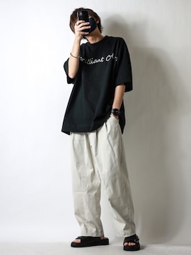 TJさん(メンズ・177cm)の春コーディネート