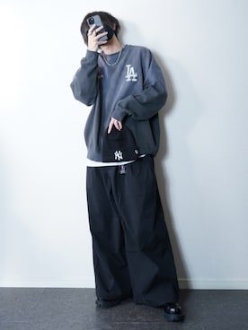 「アイテム（福袋/福箱）」を使った、TJさん（メンズ・177cm）の秋コーディネート