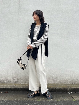 「ZARA（ザラ）のアイテム（その他アウター）」を使った、Yurinaさん（レディース・166cm）の春コーディネート