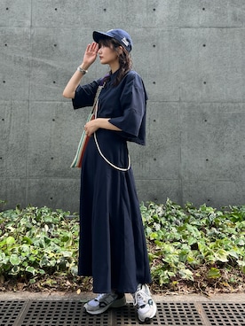 「MARNI（マルニ）のアイテム」を使った、Yurinaさん（レディース・166cm）の夏コーディネート