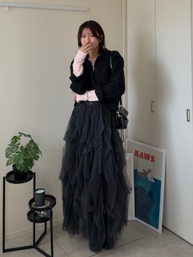 Yurinaさん（レディース・166cm）の春コーディネート